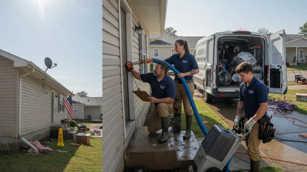 Ceiling Water Damage Restoration in Weyers Cave, VA near me